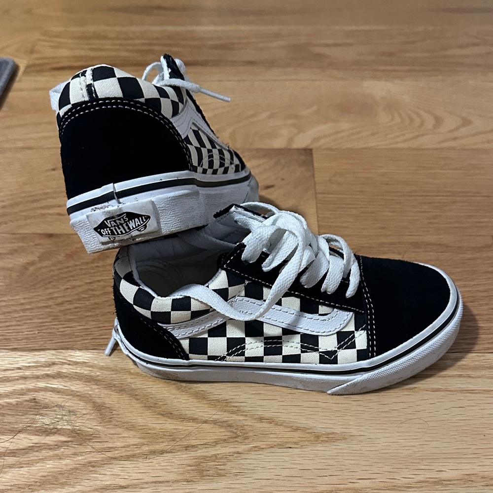 Vans Classic Black and White Checkered Shoes